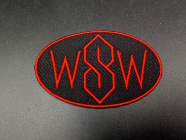 WSW Patch 80 x 50 mm mit Bügelkleber